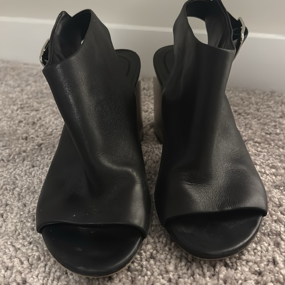 Alexander Wang Nadia Peep Toe Cutout Heels Booties - Picture 8 of 8